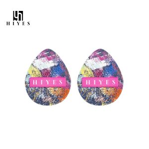 HIYES Colorful Graffiti Print Powder Puff Cute Makeup Puff